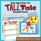 Introduction to Tall Tale Genre PowerPoint Using Setting, 