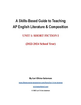 Preview of A Skills-Based Guide to Teaching AP Literature & Composition (sample)