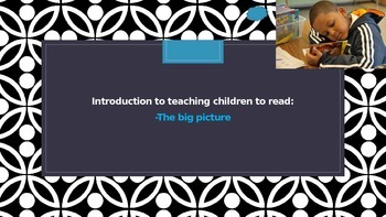 Preview of Introduction to Teaching Children to Read: The Big Picture