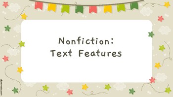 Preview of Introduction to Text Features in Nonfiction Texts