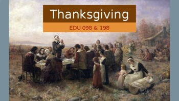 Preview of Introduction to Thanksgiving