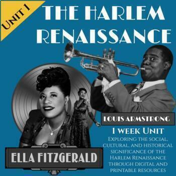 Preview of Introduction to The Harlem Renaissance