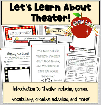 Preview of Introduction to Theater Unit Study | Theater Games | Creative Activities