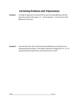 Preview of Introduction to Trigonometry Lesson 7 of 7