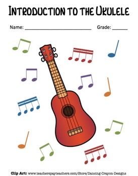 Preview of Introduction to Ukulele Workbook