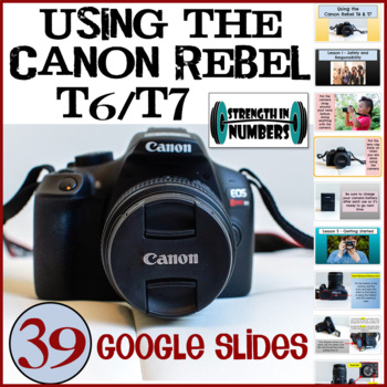 Preview of Introduction to Using a Canon Rebel t6/t7 Digital SLR Camera Photography