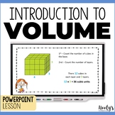Introduction to Volume of Rectangular Prisms - Teaching Po