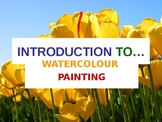 Introduction to Watercolor Painting incl. hand painted wor