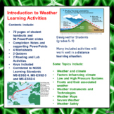 Introduction to Weather Learning Activities