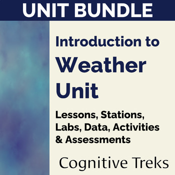 Preview of Introduction to Weather Unit Bundle | Meteorology | Science Lessons & Activities