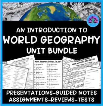 Preview of Introduction to World Geography Unit Bundle