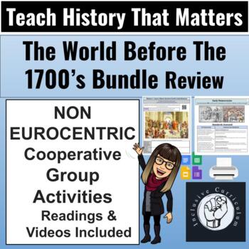 Preview of Introduction to World History Complete Bundle Unit: *Non Eurocentric* PDF Copies