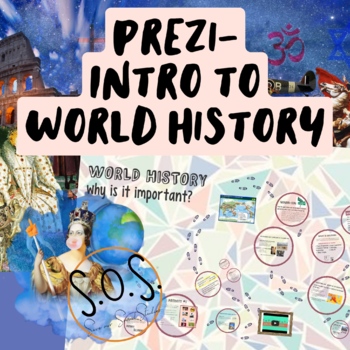 Preview of Introduction to World History Prezi Presentation- World History