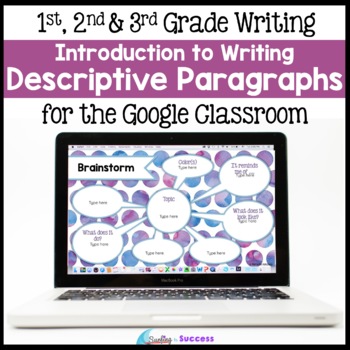 Preview of Introduction to Writing a Descriptive Paragraph for the Google Classroom