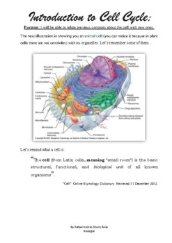 Preview of Introduction to cell cycle (Lessons and activities)