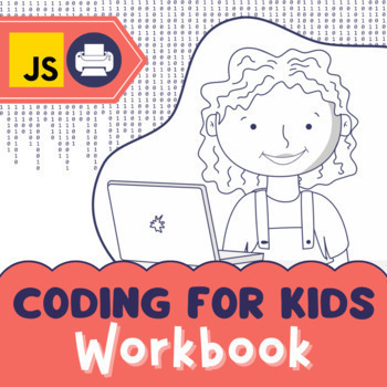 Preview of Computer coding in JavaScript Worksheets for Beginners | Unplugged