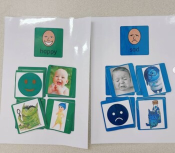 Preview of Introduction to emotions - Matching activity (autism, SLD, PMLD)