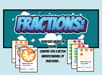 Preview of Introduction to learning fractions in 3rd and 4th grade