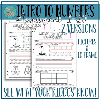 Preview of Introduction to numbers/one through twenty/1-20/Counting/number sense/formation