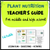 HOW TO TEACH PLANT NUTRITION: Teacher's guide/plan