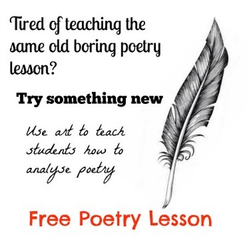 Introduction to poetry - Free lesson
