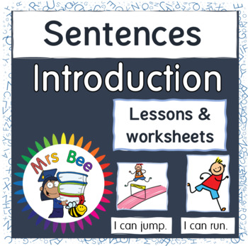 Preview of Introduction to reading & writing sentences PowerPoints and printables