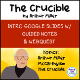 Introduction to the Crucible | Arthur Miller | McCarthyism