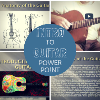 Preview of Introduction to the Guitar Power Point Presentation