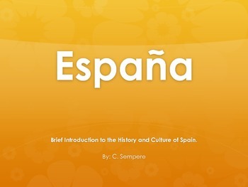 Preview of Introduction to the History & Culture of Spain