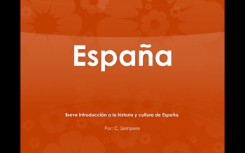 Preview of Introduction to the History and Culture of Spain IN SPANISH