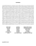 Introduction to the Life Sciences Word Search for Middle S