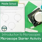 Introduction to the Microscope - Microscope Lab and Worksheets