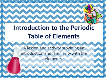 Preview of Introduction to the Periodic Table of Elements