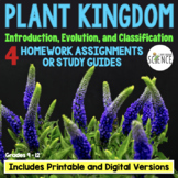 Plant Kingdom 4 Homework Assignments