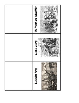 Preview of Introduction to the Revolutionary War Flipbook