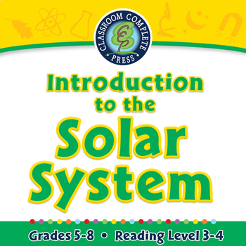 Preview of Introduction to the Solar System - NOTEBOOK Gr. 5-8