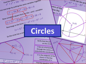 Preview of Equation of a Circle
