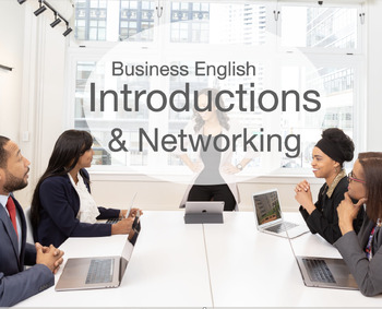 Preview of Introductions & Networking | Business English Conversation Lesson