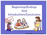 Introductions and Conclusions Writing