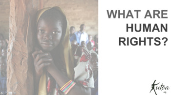 Preview of Introductory Lesson Plan on Human Rights