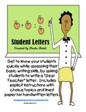 Introductory Letter: Dear Teacher...