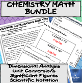 Introductory Math Concepts for Chemistry Bundle