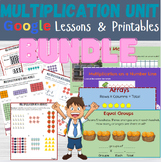 Introductory Multiplication Unit- Google Lessons and Print