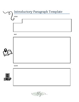 Preview of Introductory Paragraph Template