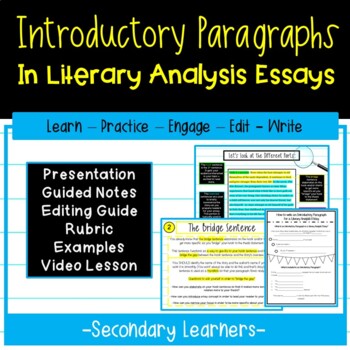 introductory paragraph examples for essays