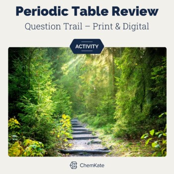 Preview of Periodic Table of Elements Chemistry Review Activity - Print and Digital