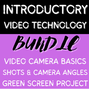 Preview of Video Technology & Production Basics Unit, Basic Camera Work, Shots,Green Screen