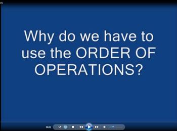 Preview of Introductory Video_Why Do We Have to Use the Order of Operations?