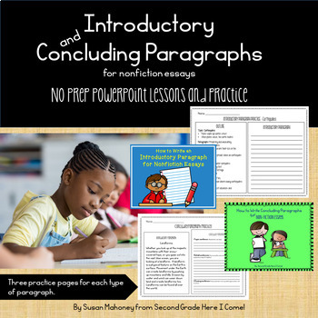 Preview of Introductory and Concluding Paragraph Bundle