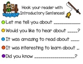 Introductory and Conclusion Sentence Starters